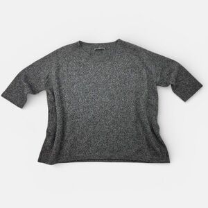 Peruvian Connection 100% Royal Alpaca Grey Sweater M/L